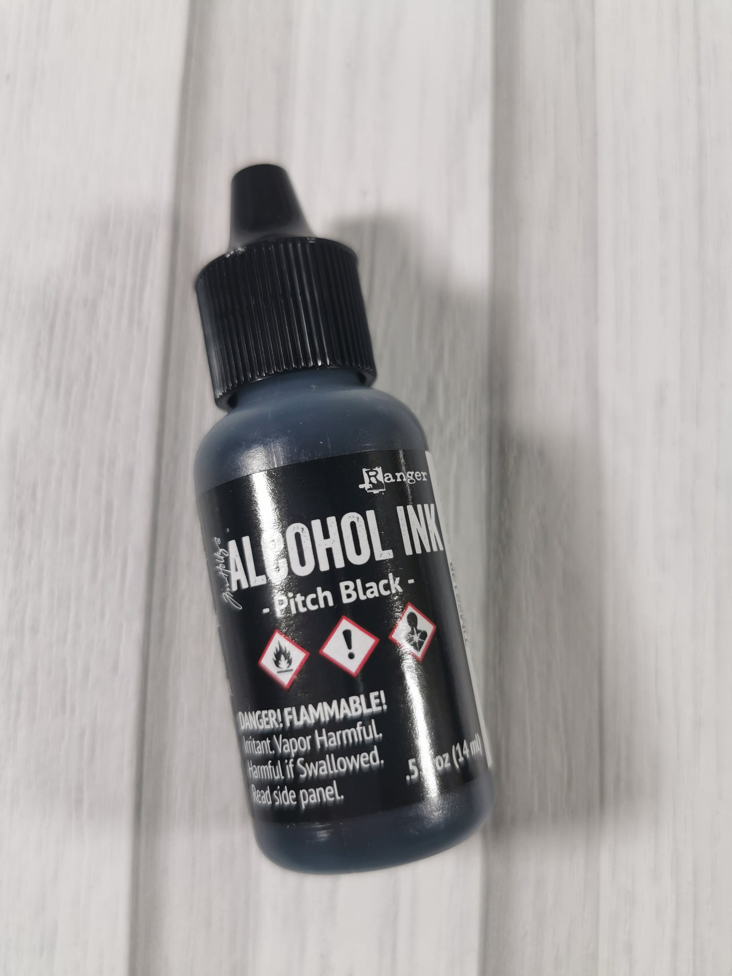 Alcohol Ink, Adirondak Ranger- Pitch Black