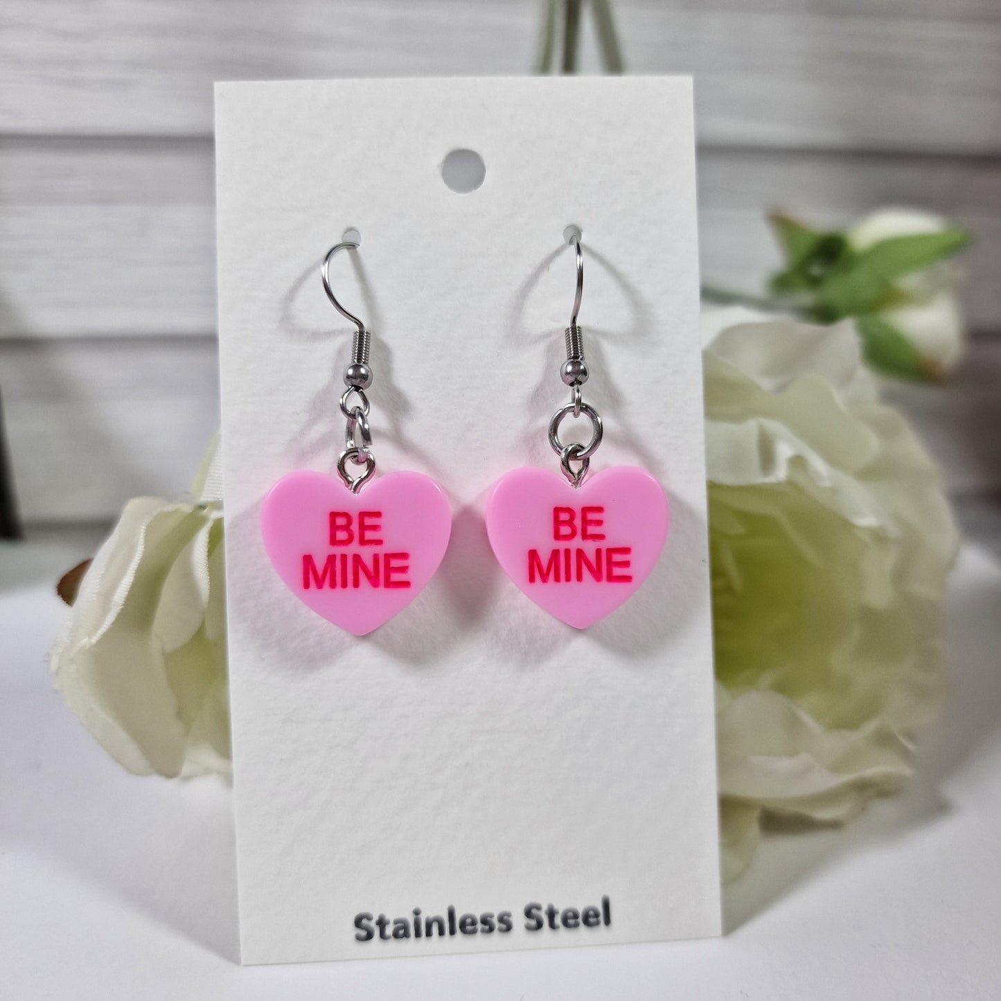 Love Heart Be Mine Earring Pair