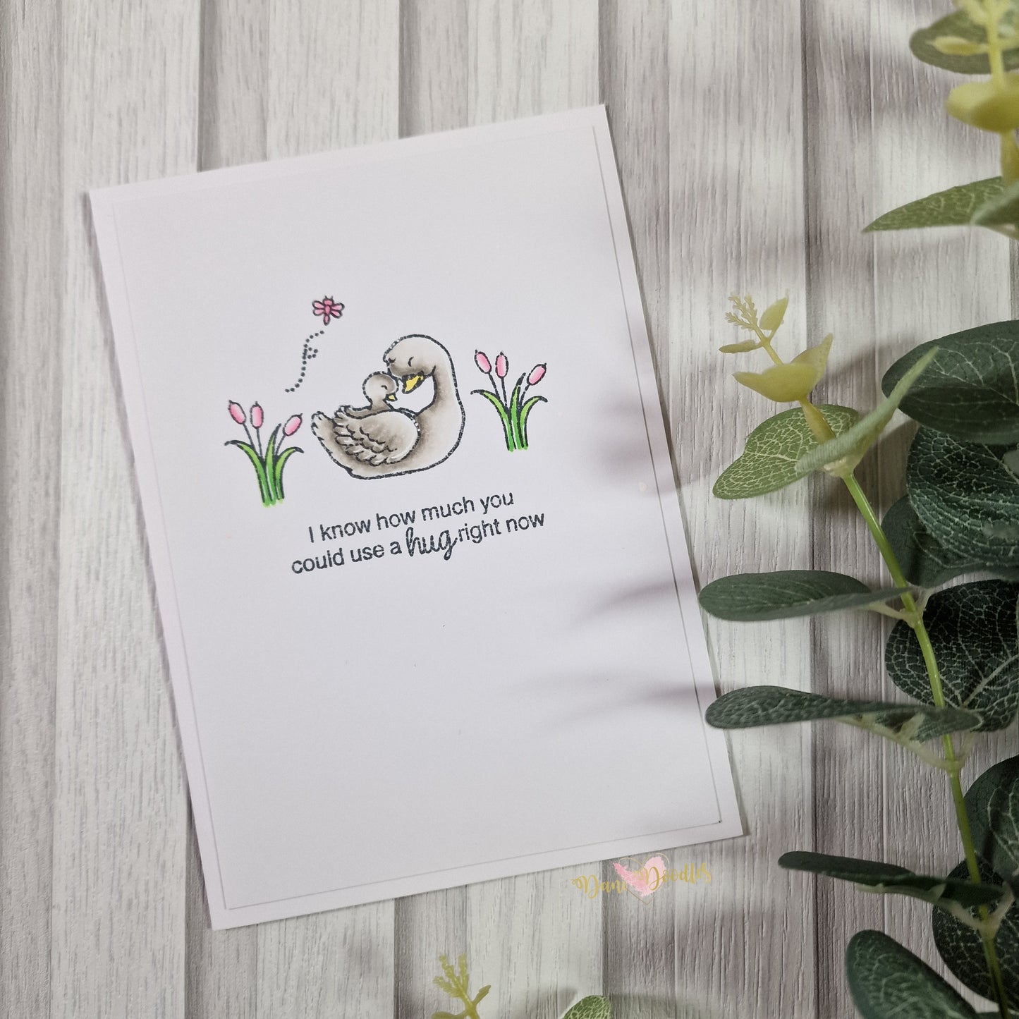 Handmade Card I Know How Much You Could Use a Hug