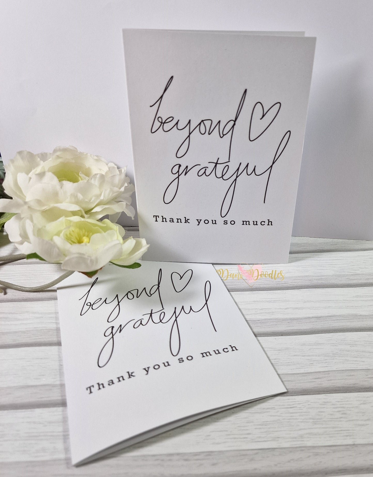 Printed Greeting Card Beyond Grateful