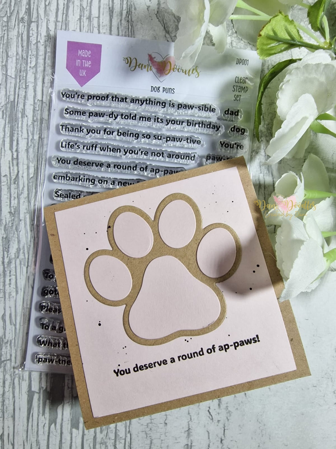 You deserve a round of ap-paws