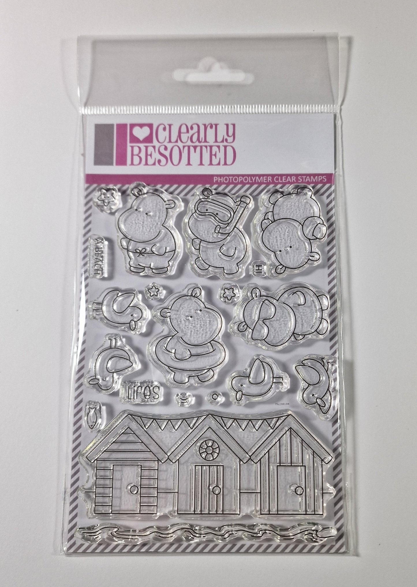 Clearly Besotted A6 Stamp Set - Sunny Day Play