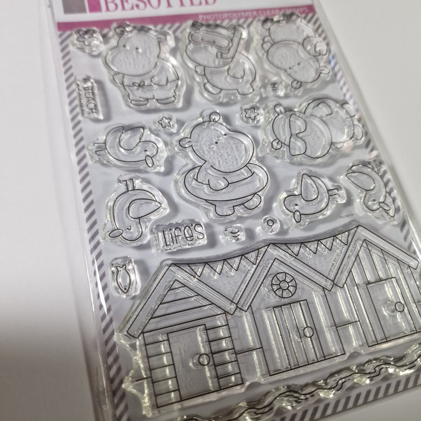 Clearly Besotted A6 Stamp Set - Sunny Day Play