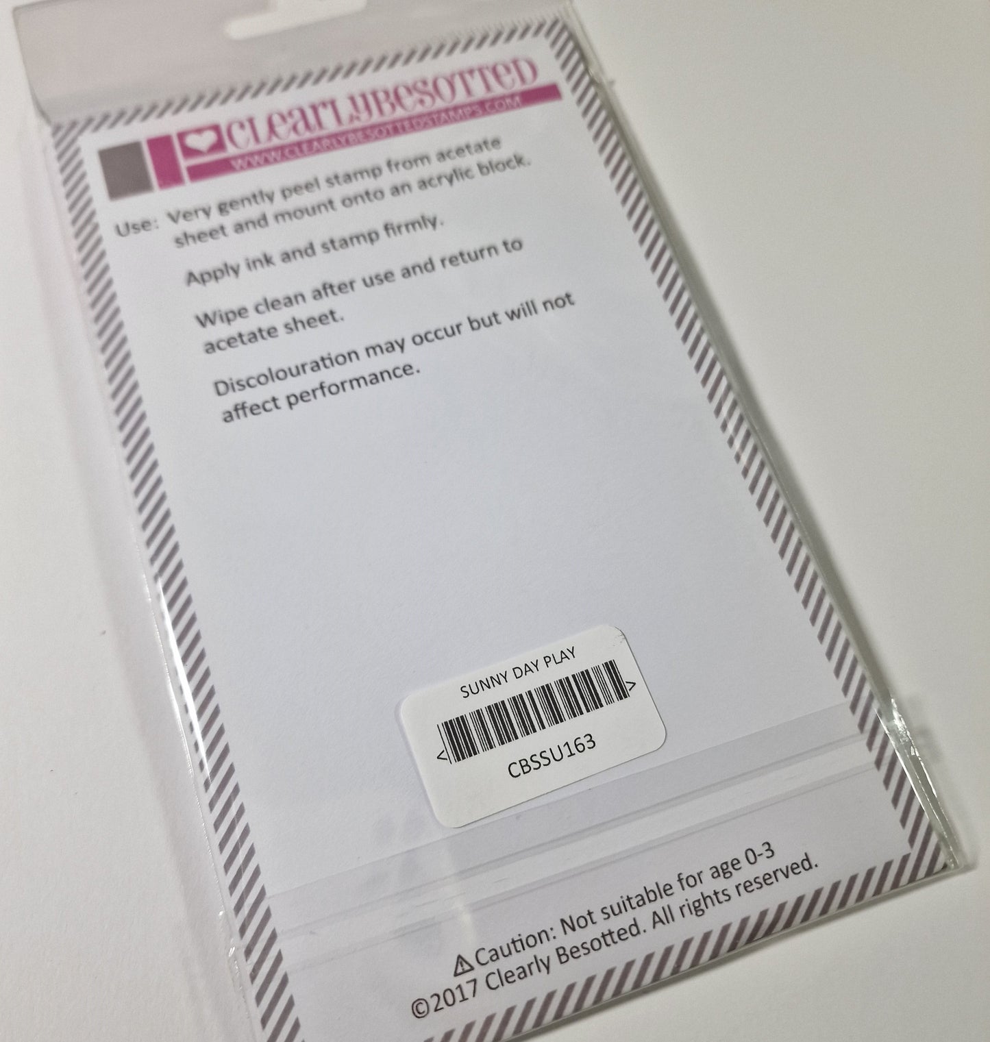 Clearly Besotted A6 Stamp Set - Sunny Day Play