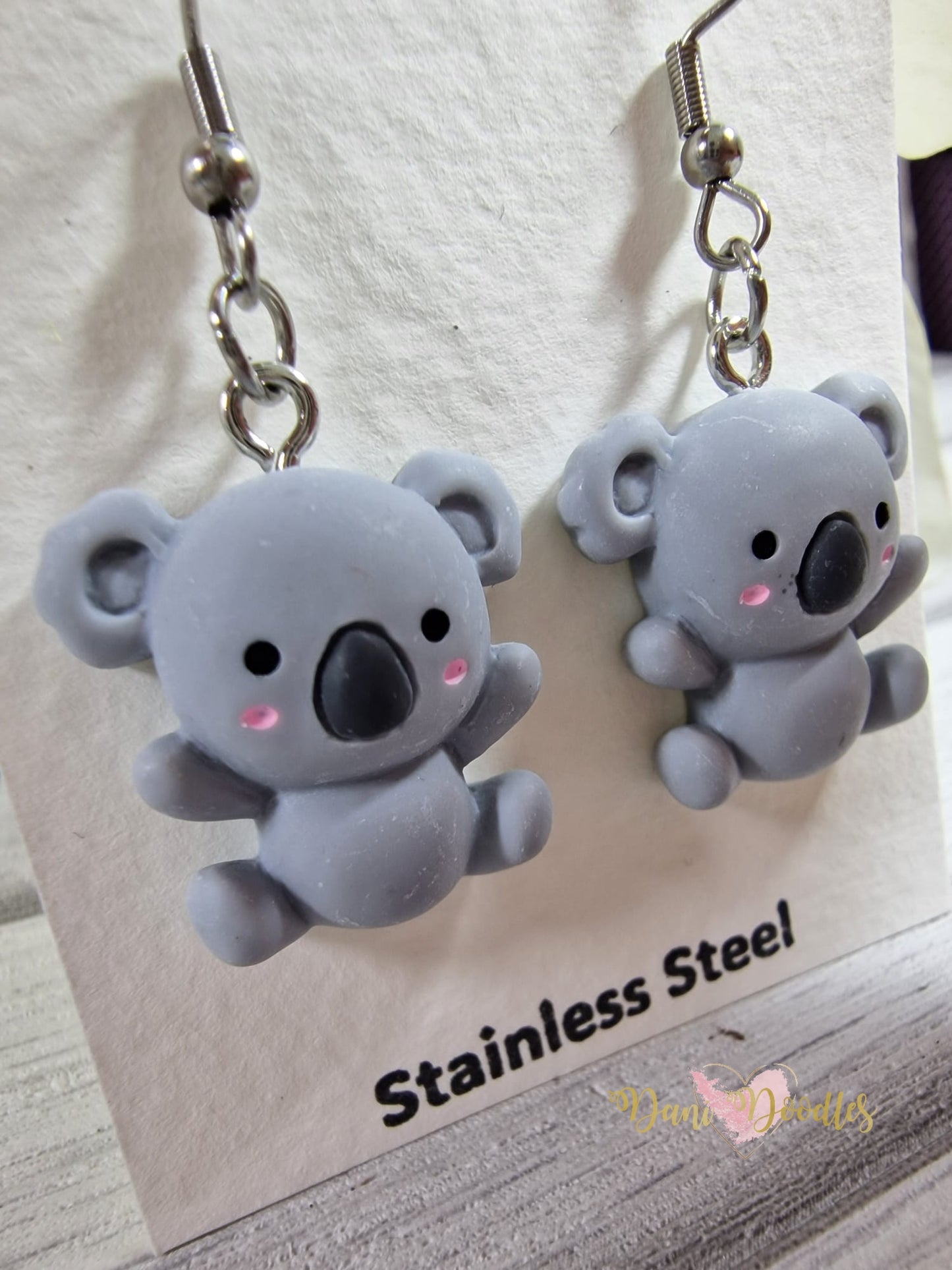 Koala Earring Pair