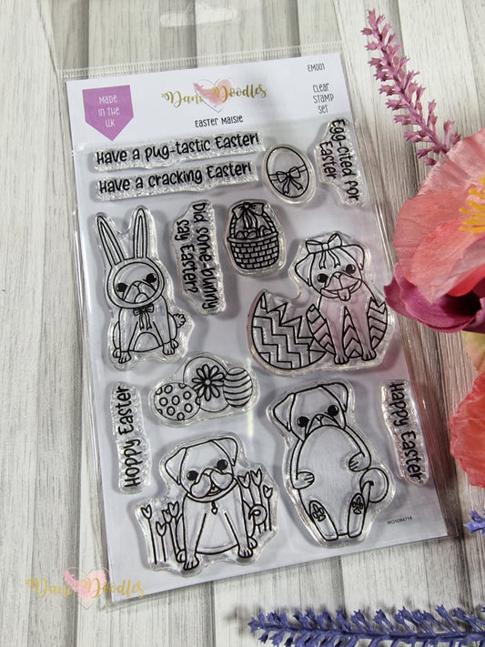 Easter Maisie a6 stamp set
