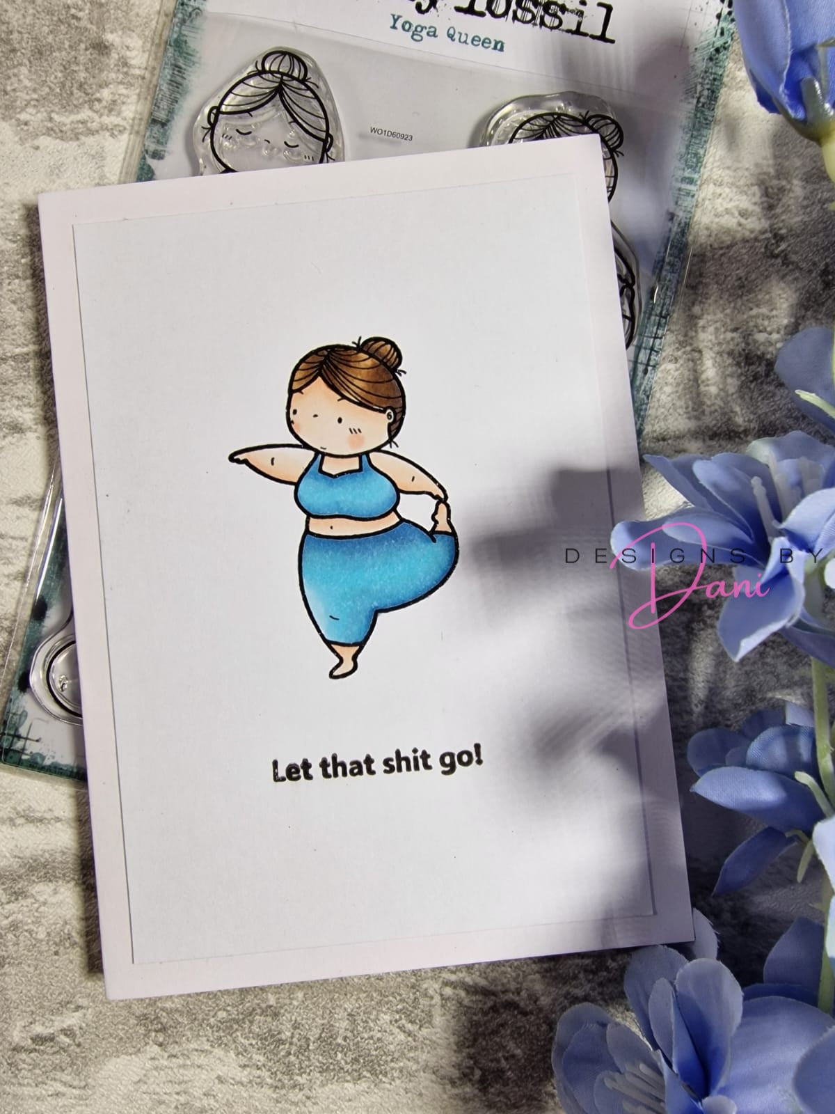 Narky Life Affirmations a6 stamps