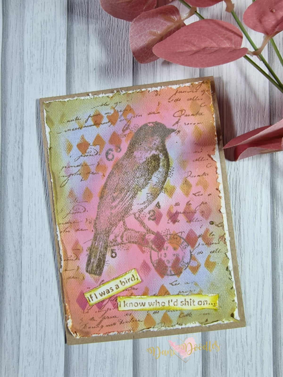 Narky Life Affirmations a6 stamps