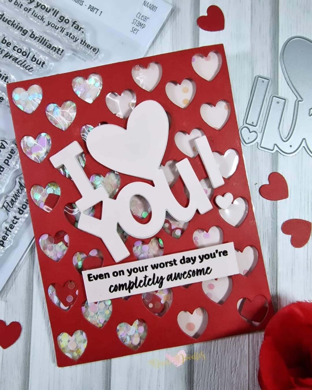 Naughty Affirmations Part 1 - a6 stamps