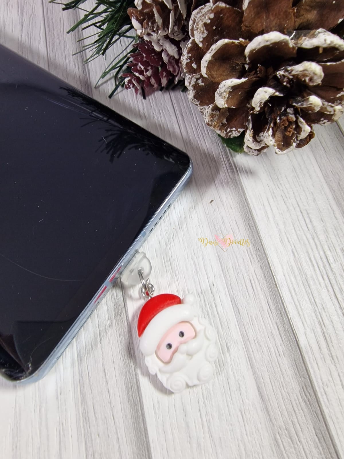 Santa Mobile Phone Dust Plug